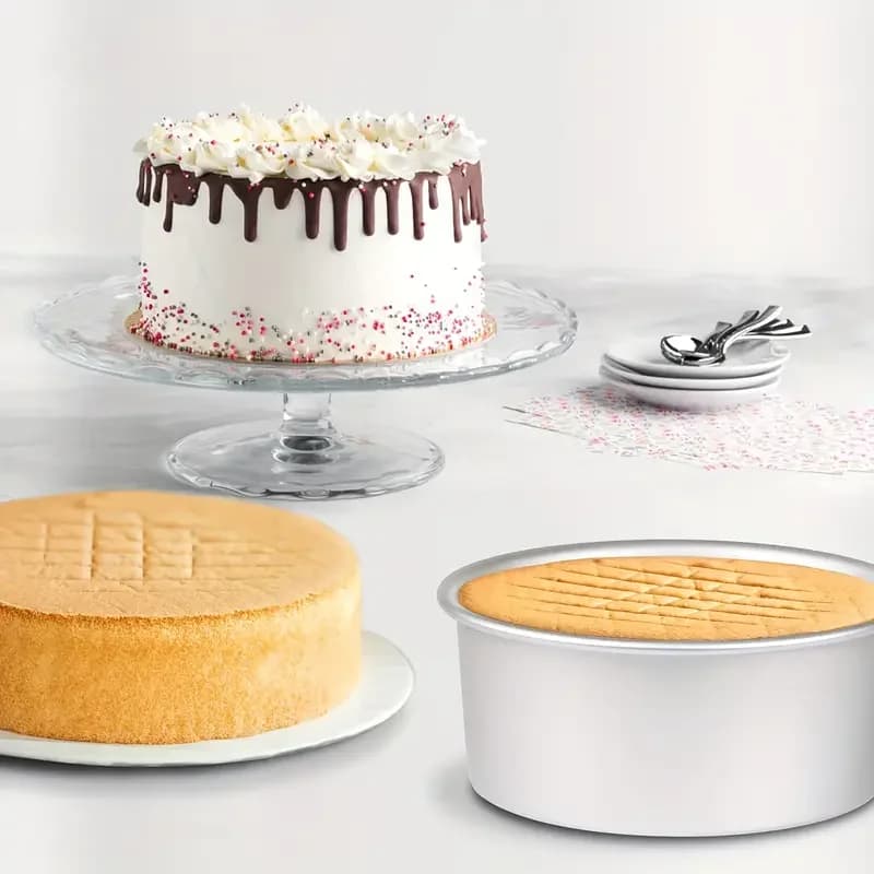 Anodized Aluminum Round Cake Pan