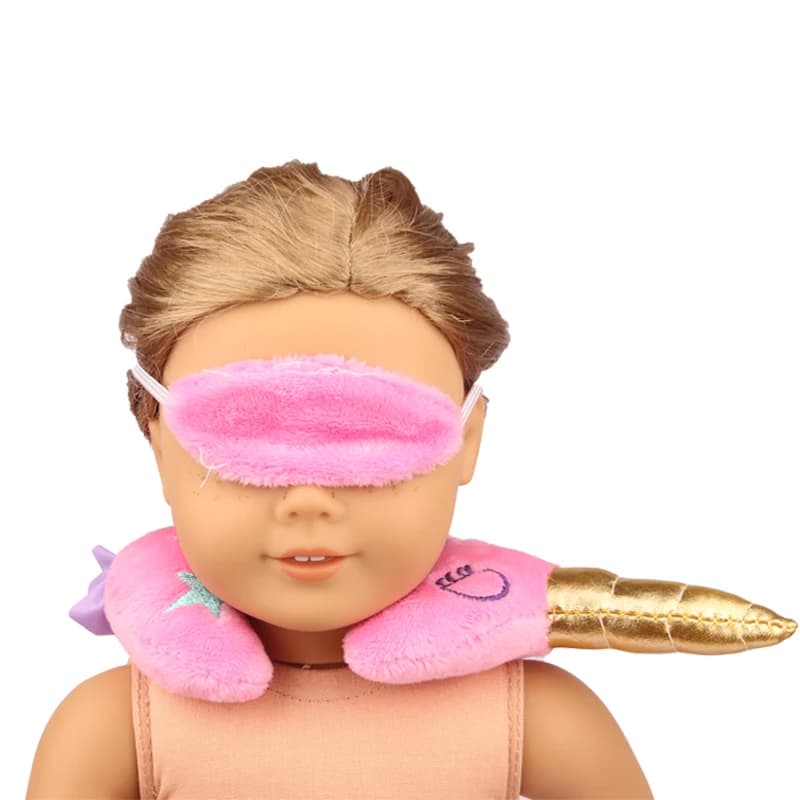 Doll Accessories Set with Necklace and Camera