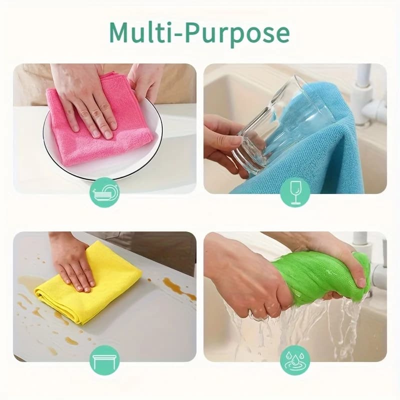 Microfiber Cleaning Cloth Set
