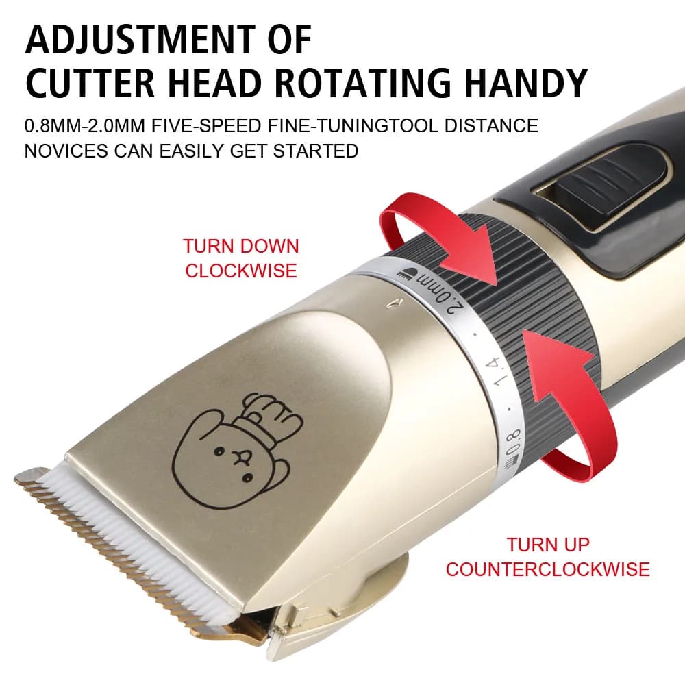 Pet Supplies Electric Scissors For Rabbit Dog Cat Puppy Grooming Clipper Cutter Pet Hair Clipper Haircut Trimmer Shaver Set