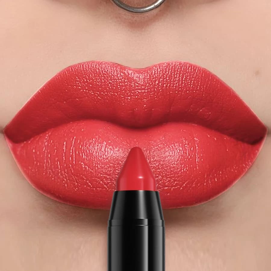 Waterproof Nude Brown Lipliner and Lip Tint