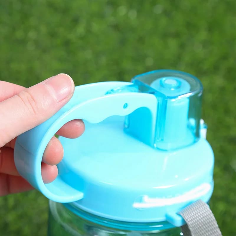 1 Liter Motivational Sports Water Bottle