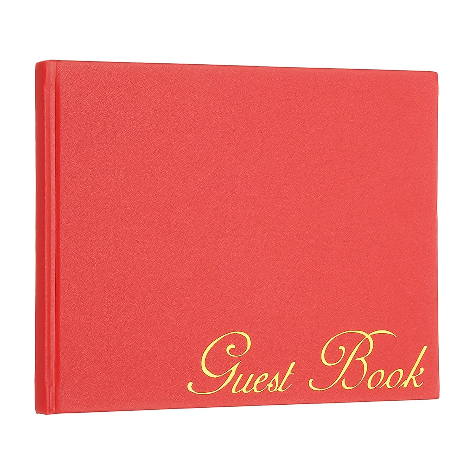 Elegant Leather Guest Book