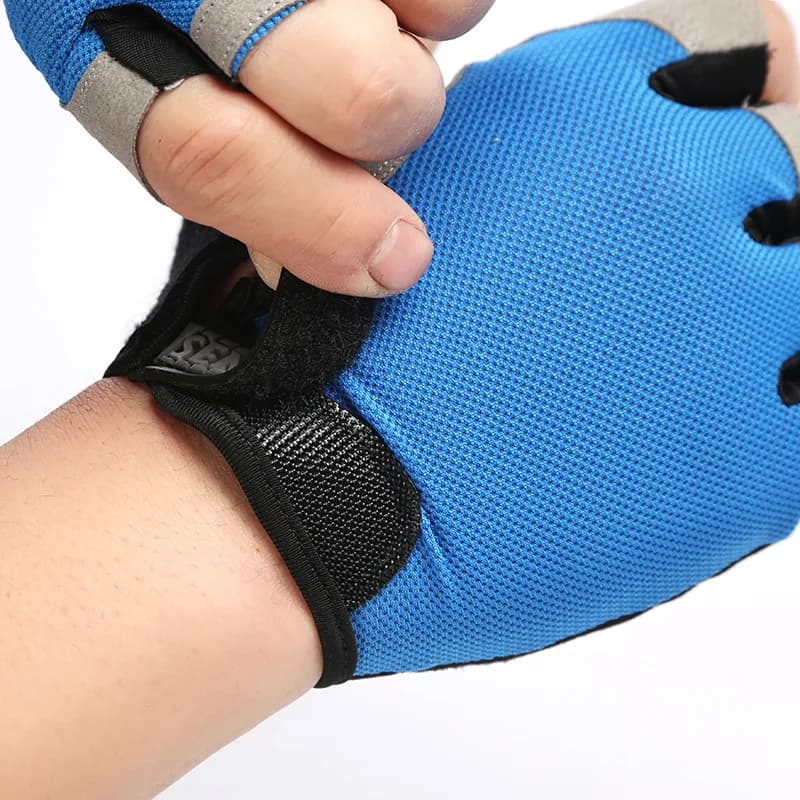 Gym Outdoor Sport Gloves  Anti-Slip Weight Training Fingerless Gloves Cycling Hiking Boxing Exercise Workout Breathable Gloves