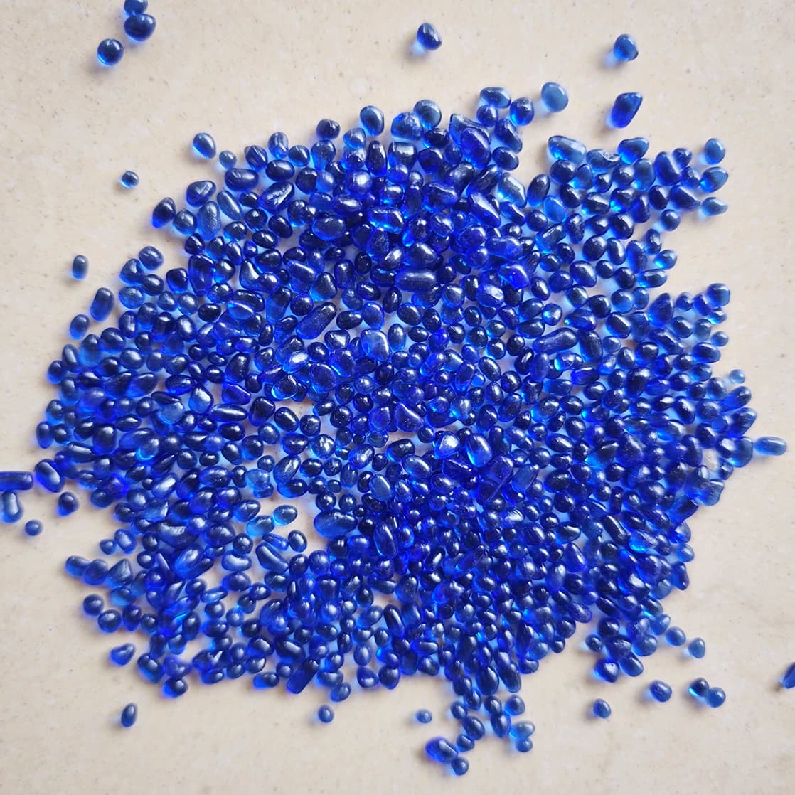 Aquarium Glass Stone Gravel Pebbles 200g
