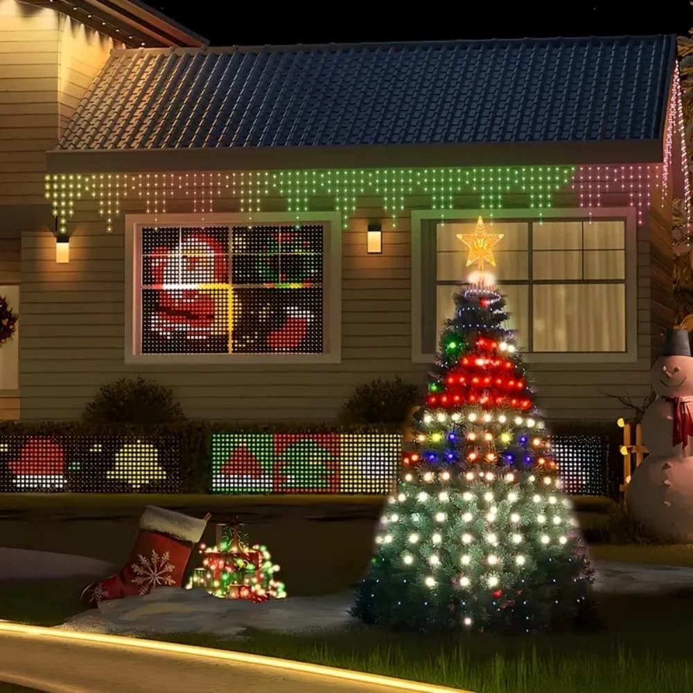 Smart RGBIC Christmas String Lights 400LED