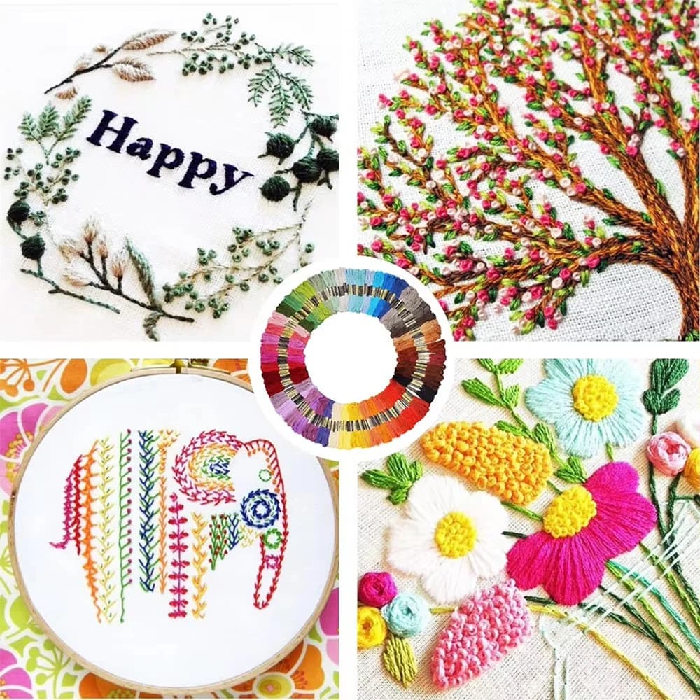 Embroidery Floss Assortment Cross Stitch Skeins