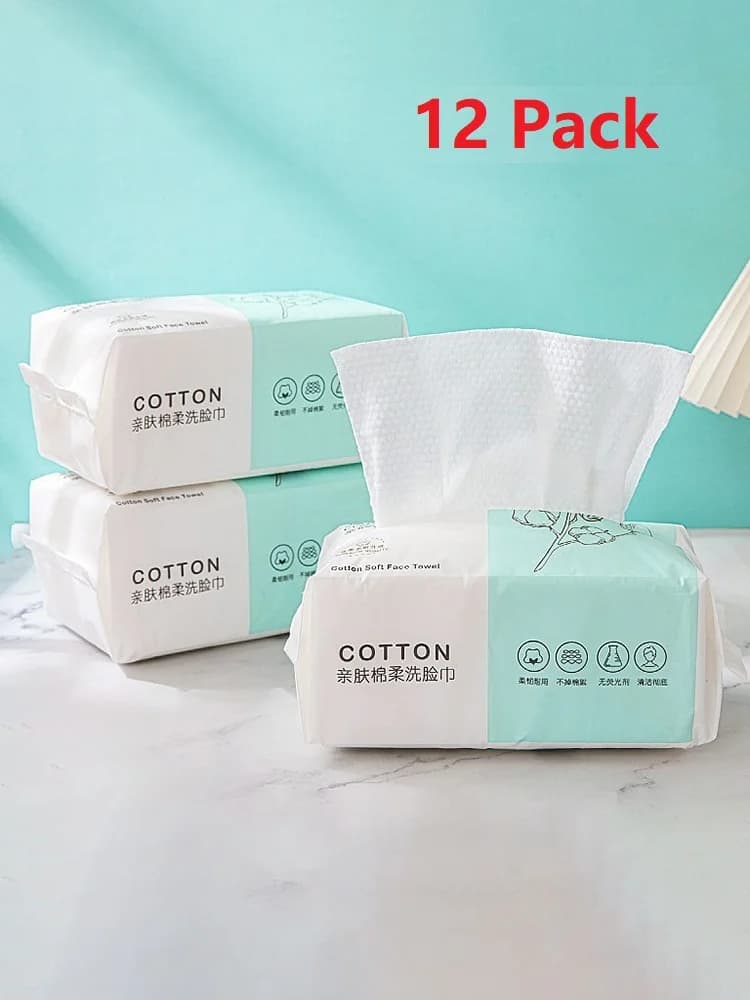 Soft Cotton Washcloths for Face 70 Pack