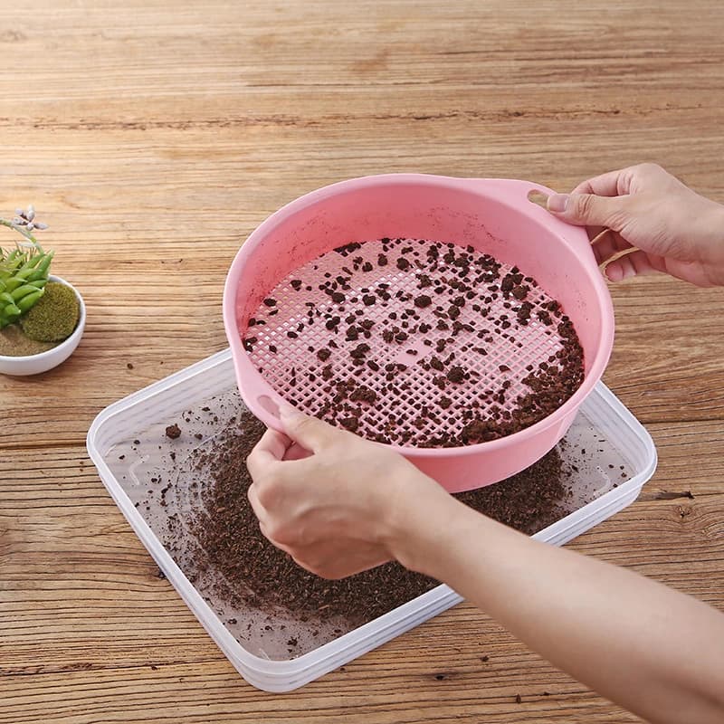 Garden Square Hole Soil Sieve 3mm