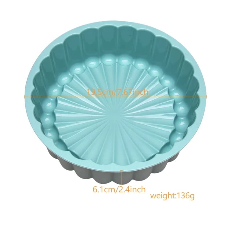 Round Non-Stick Silicone Baking Pan