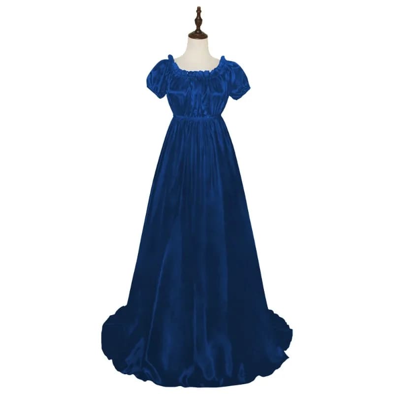 Medieval Dress Women Dress Sexy Off Shoulder Renaissance Victorian Regency Dress Costume Wench Retro Gown Halloween for Women