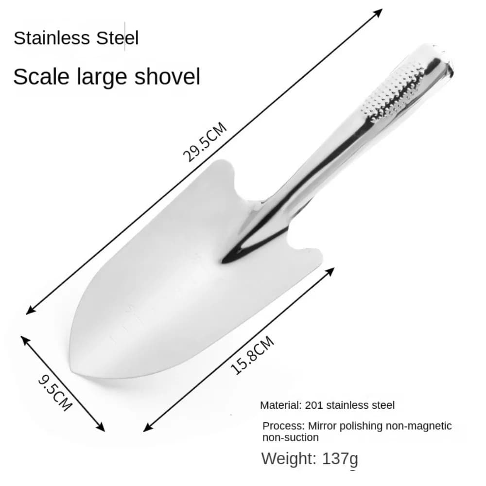 Heavy Duty Garden Trowel with Ergonomic Grip