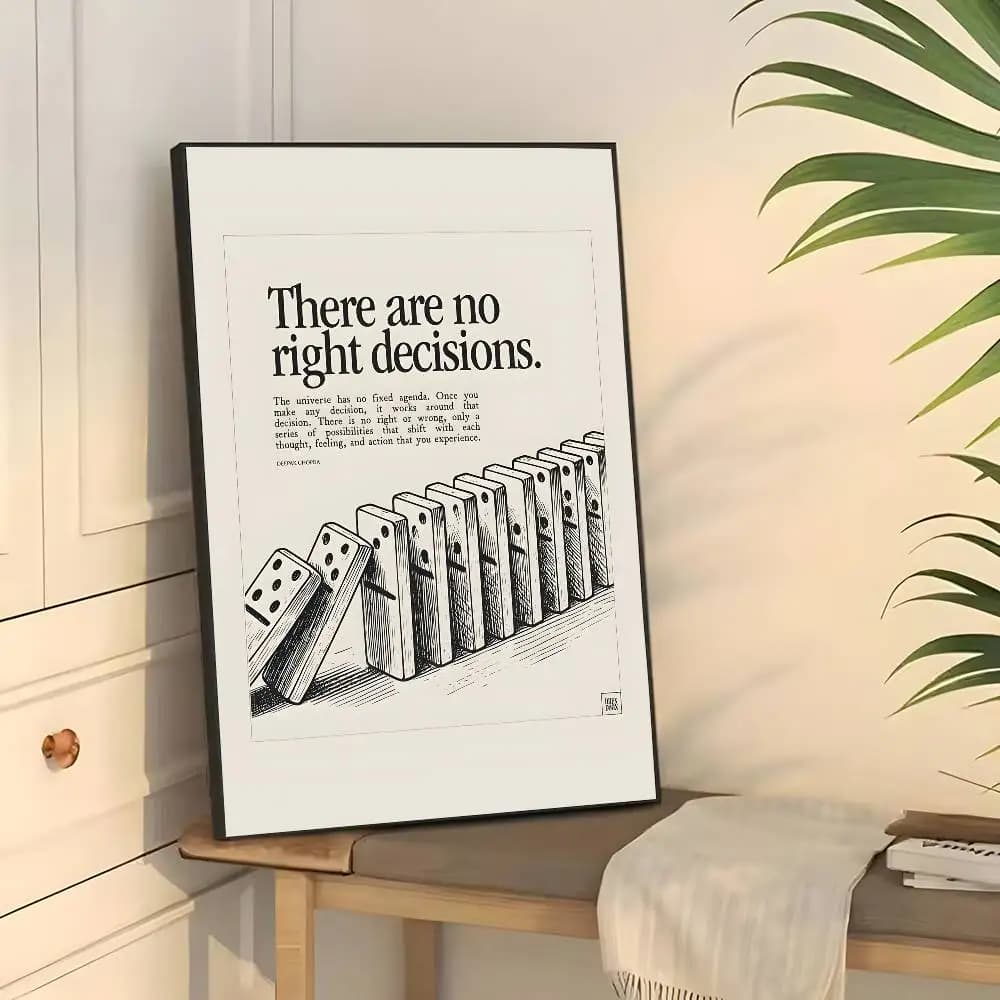 Home Decor Quotes Poster Waterproof Wall Sticker