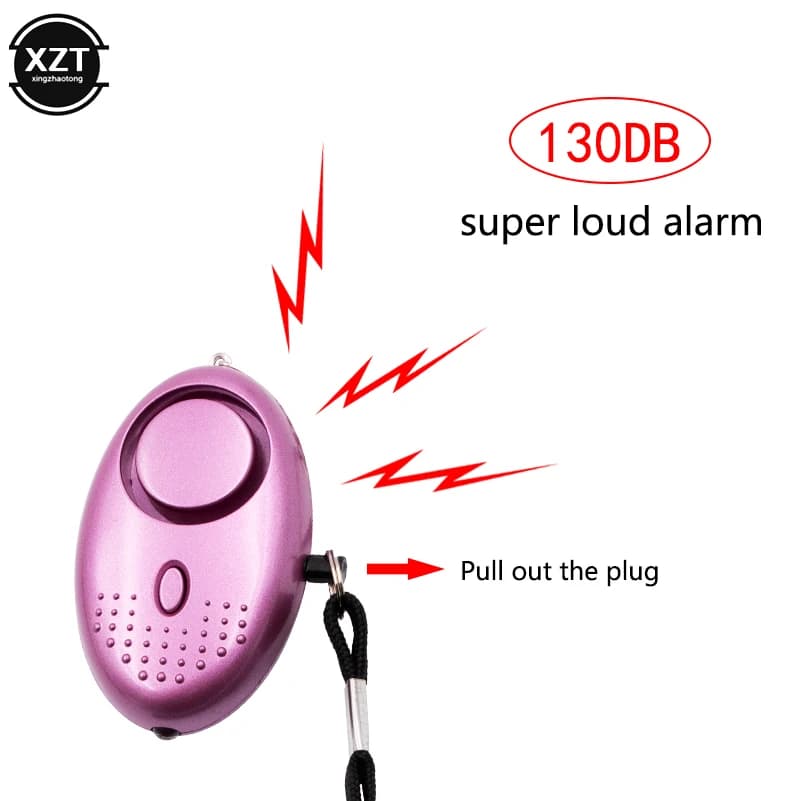 Personal Safety Alarm Keychain 130dB