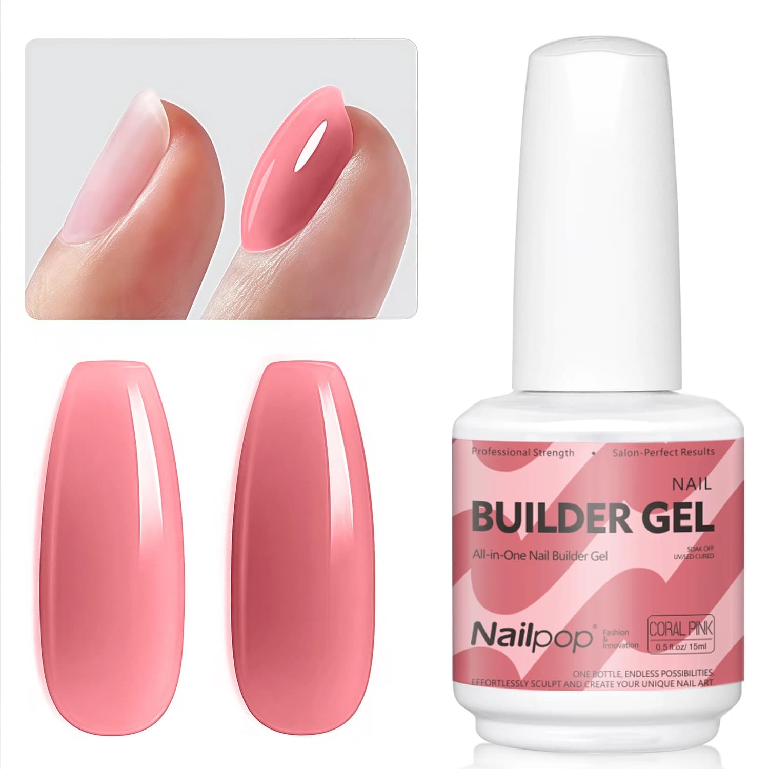 Builder Nail Gel 4-Color Multi-Use Set