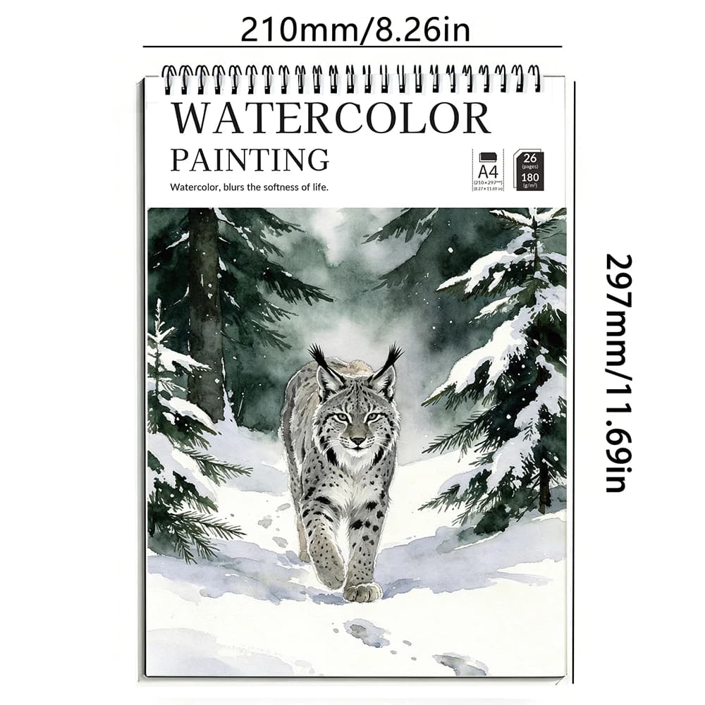 Watercolor Sketch Pad 180gsm 26 Pages
