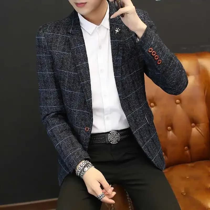 Men's Casual Grunge Spring Jacket
