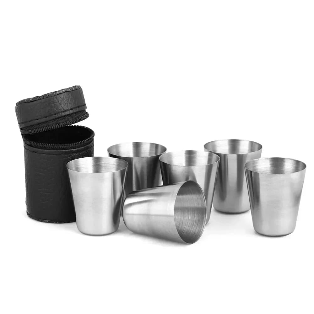 Stainless Steel Travel Cup Set 4-Piece