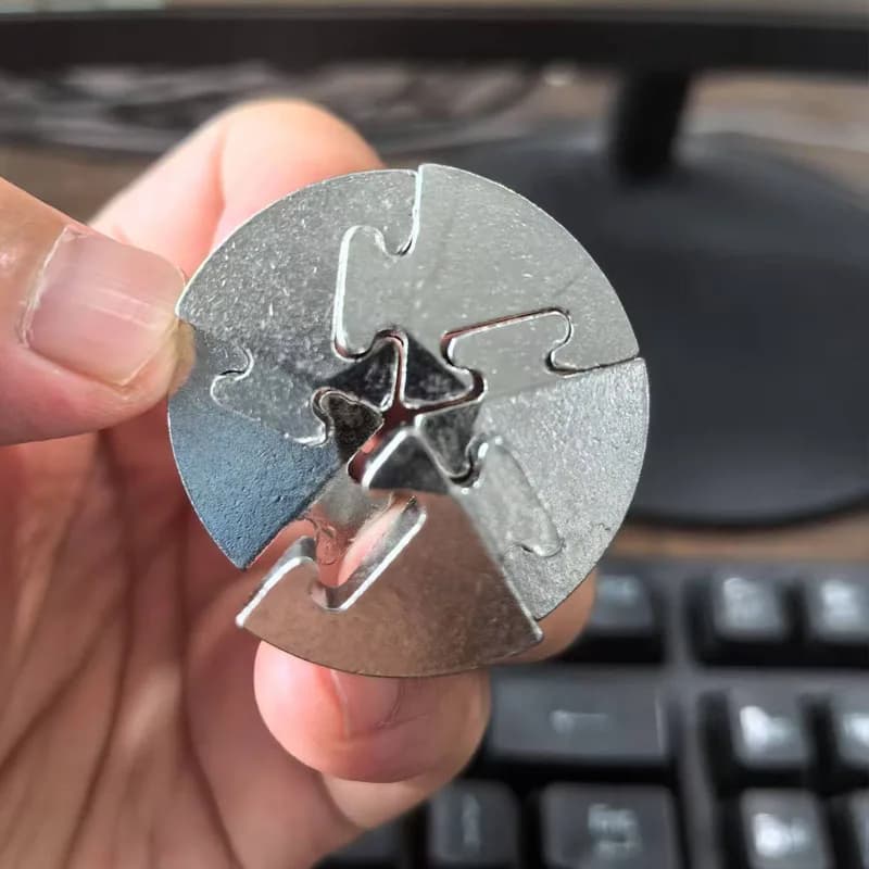 Metal Disentanglement Puzzles Brain Teasers