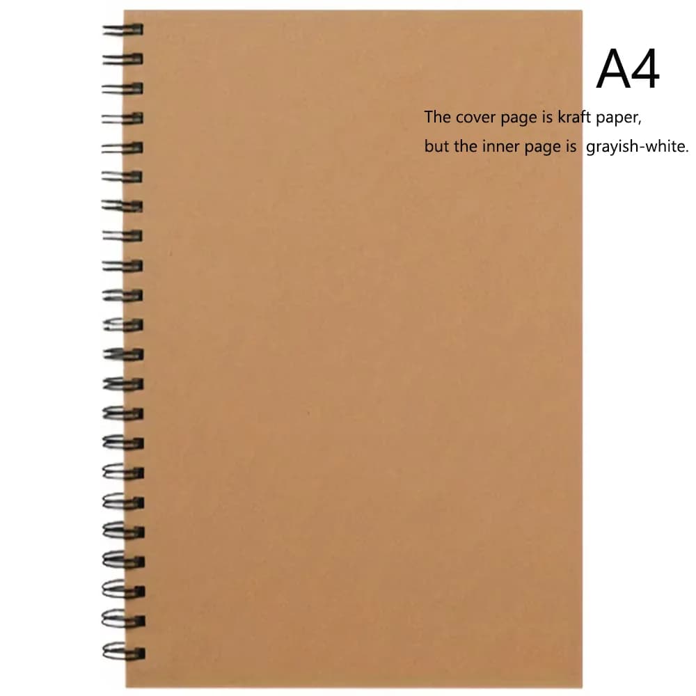 Spiral Bound Sketch Pad, 100 Sheets