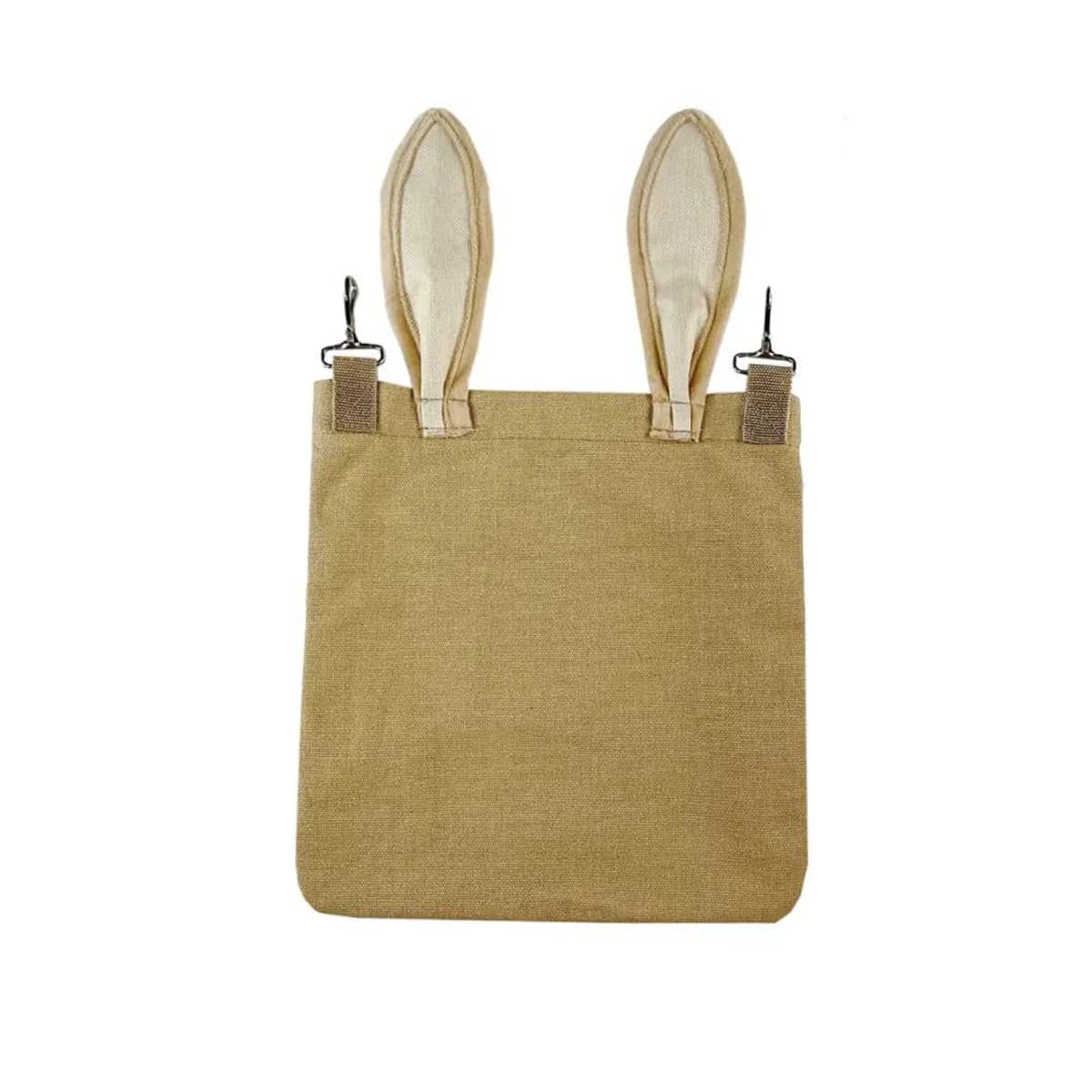 Bunny Ears Hanging Hay Bag Feeder
