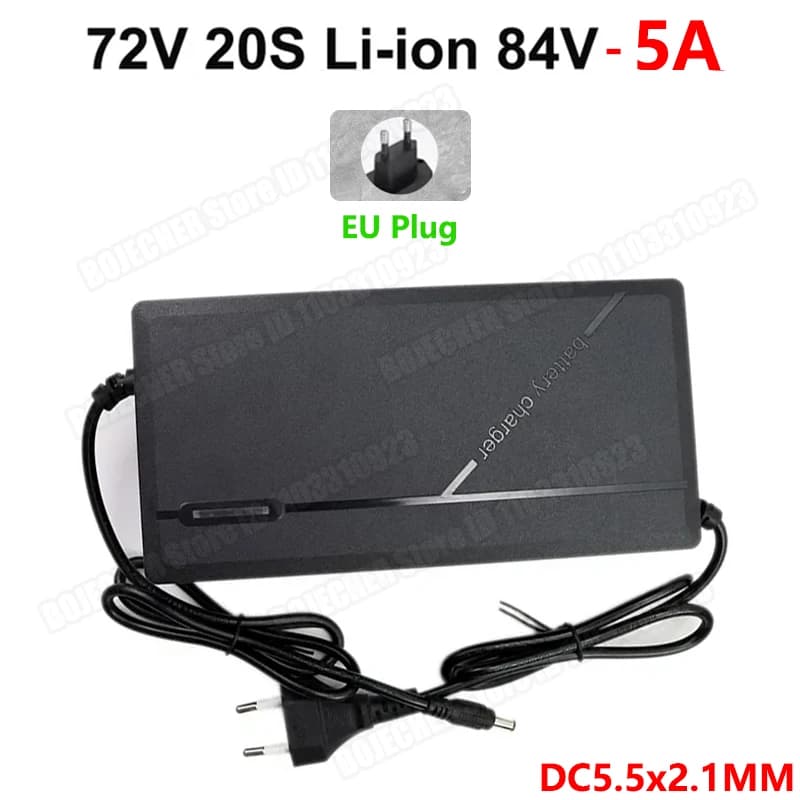 Multi-Voltage Lithium Battery Charger 36V-72V