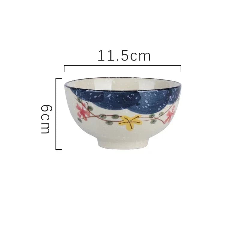 Japanese Ceramic Rice Bowl