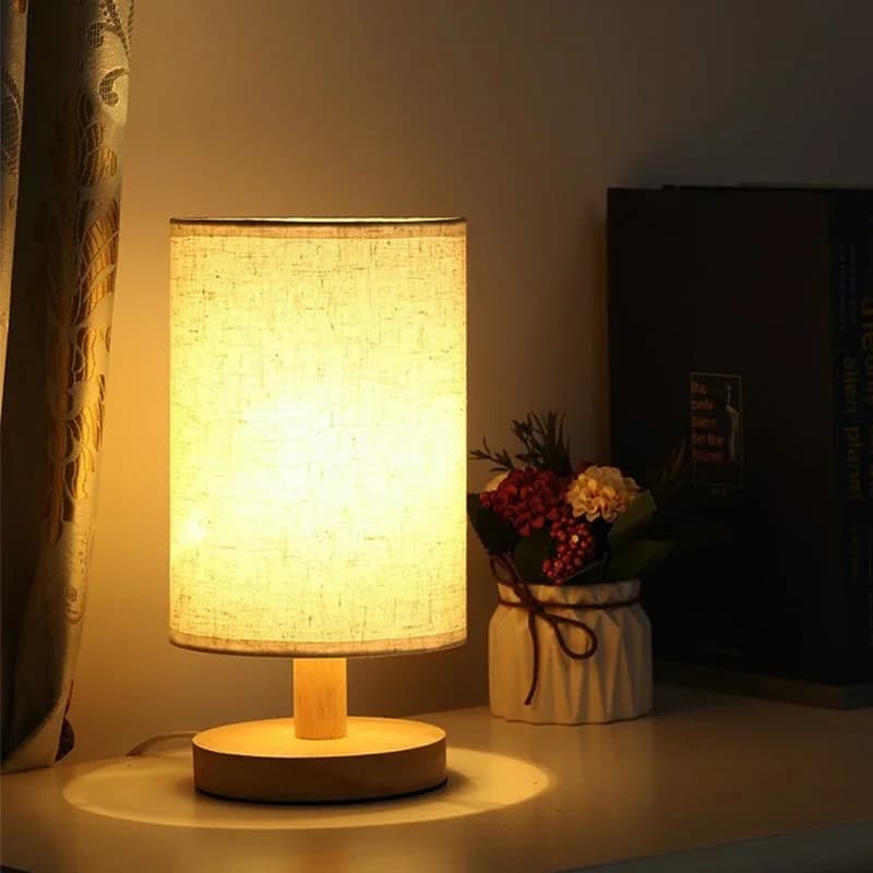 LED Bedside Table Lamp USB Dimmable