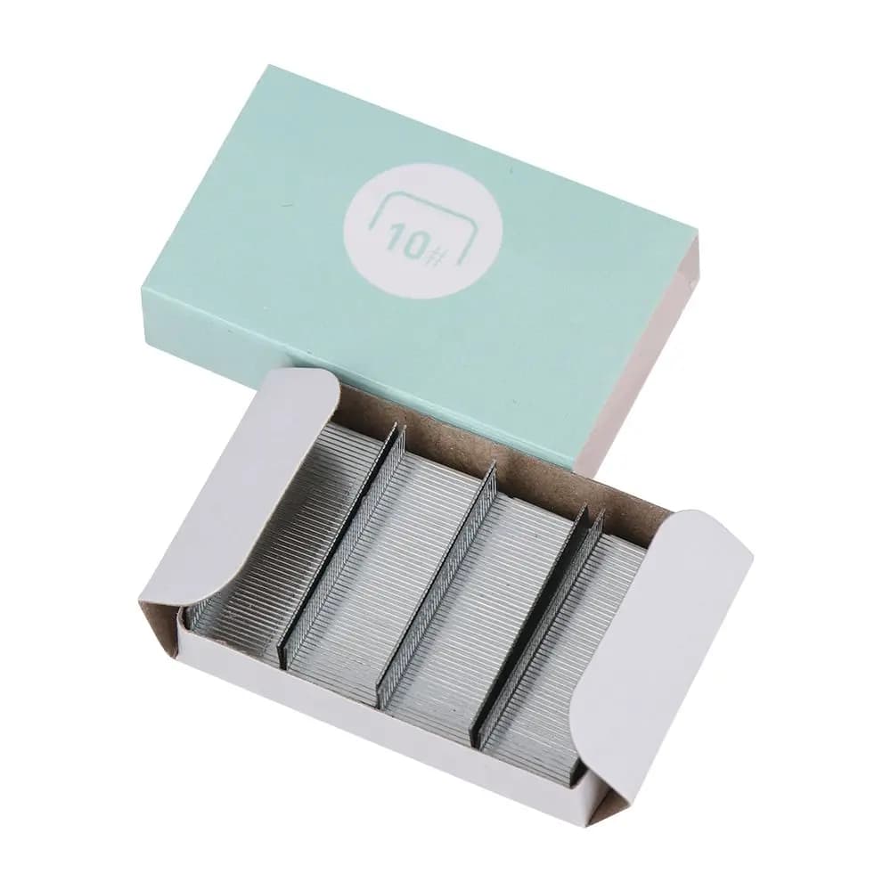 Mini Stapler with Document Clips and Paper Clips Set