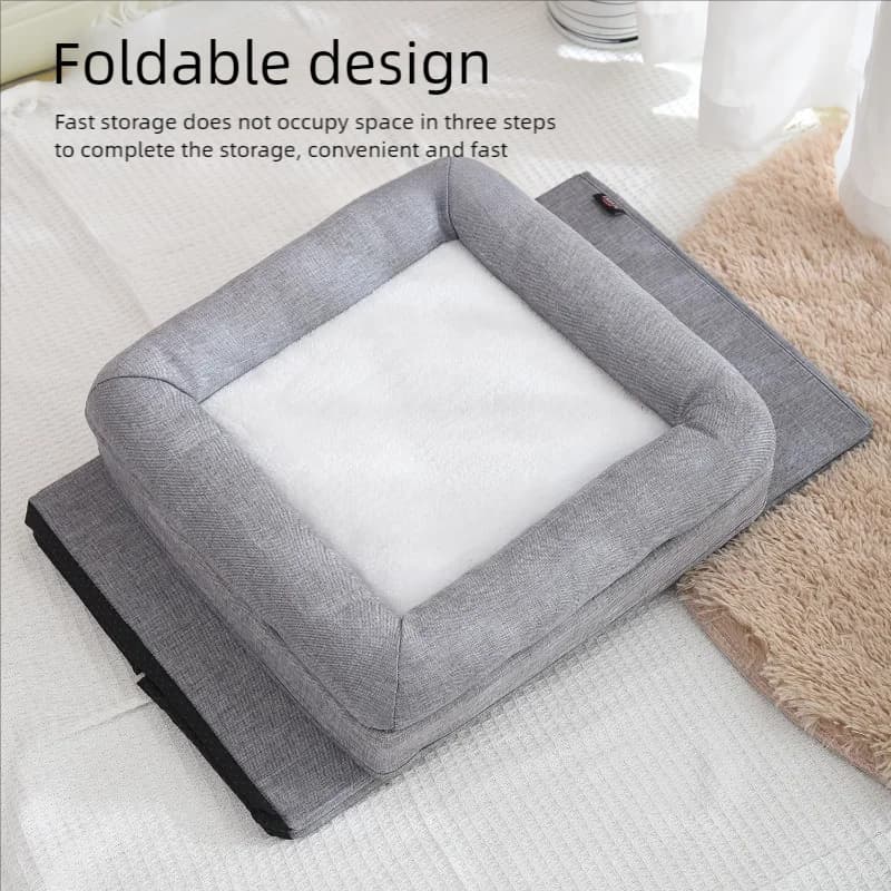 Cat's nest is warm in winter, removable and washable, fully enclosed and easy to clean, large and foldable, suitable for all sea