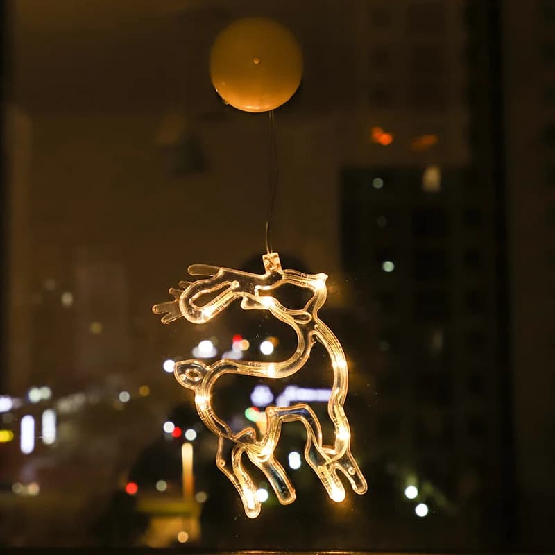 Warm LED String Lights 55cm Battery Powered