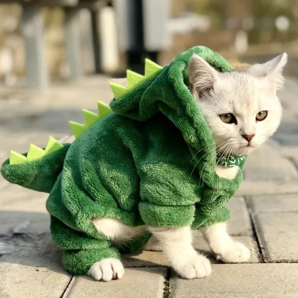 Small Dog Cat Costume Cotton Autumn Winter Clothes