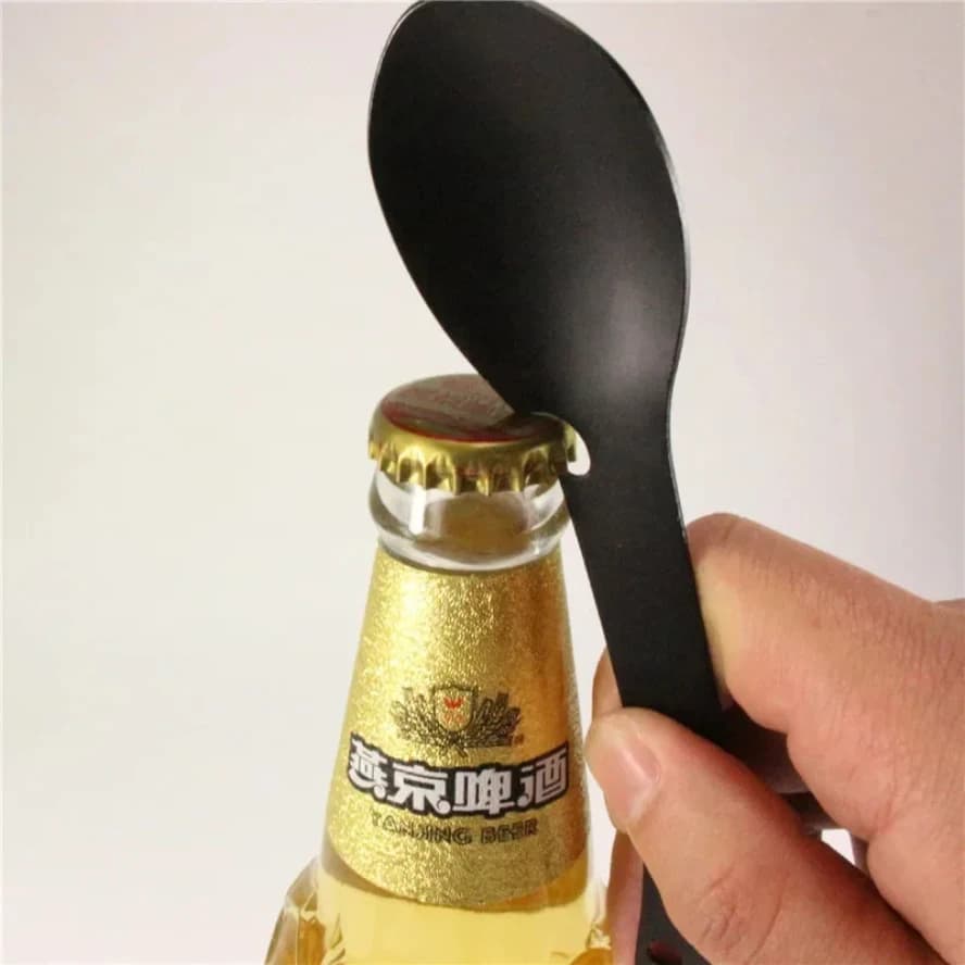 5-in-1 Stainless Steel Camping Utensil Tool