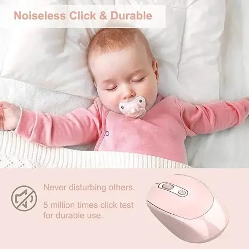 Wireless Optical Mouse with Dual Connection