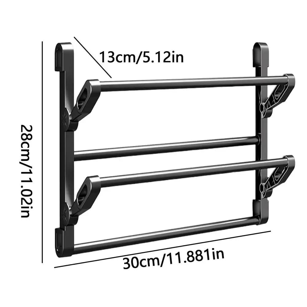 Wall Mounted Slipper Rack with Adhesive