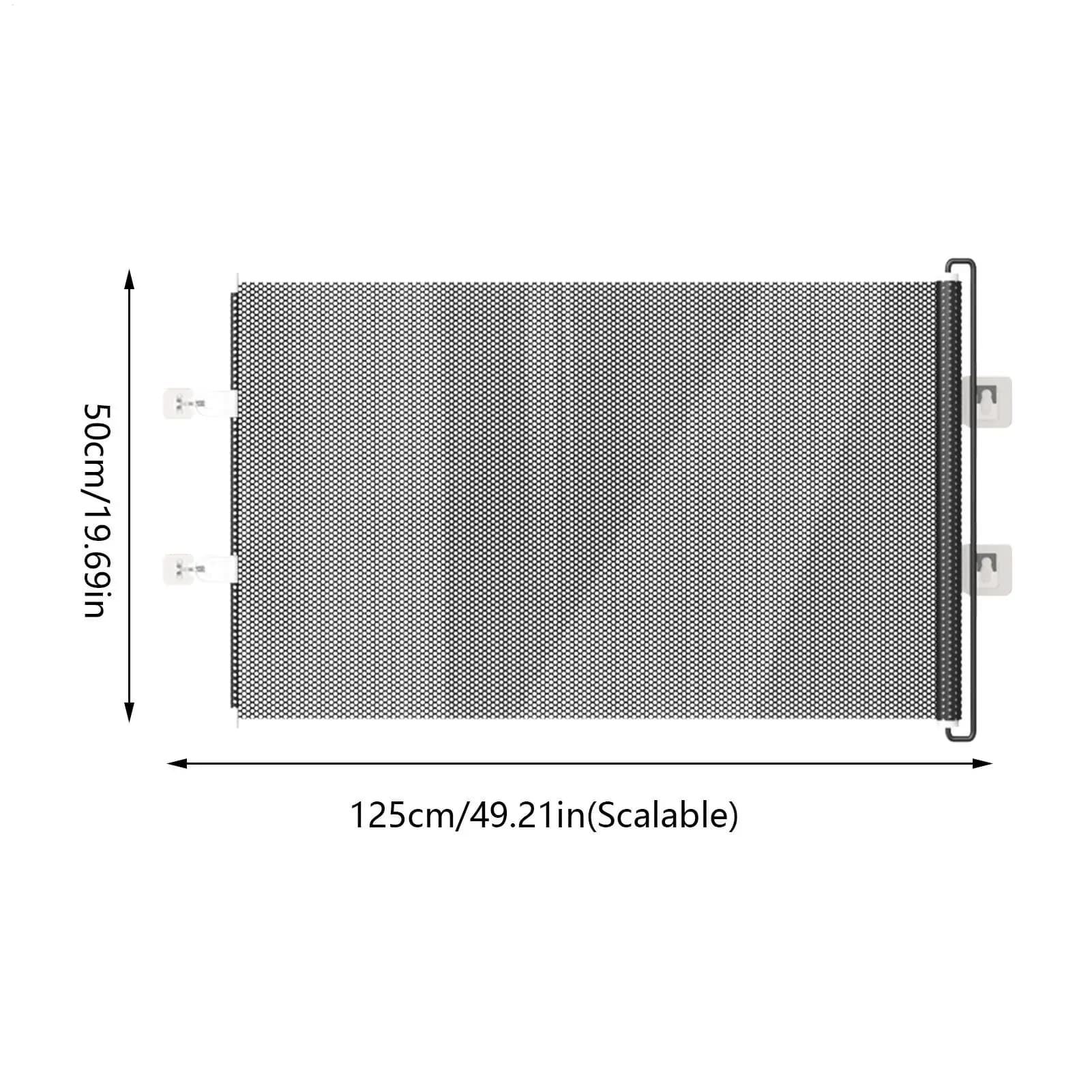 Retractable Pet Gate for Doorways and Hallways