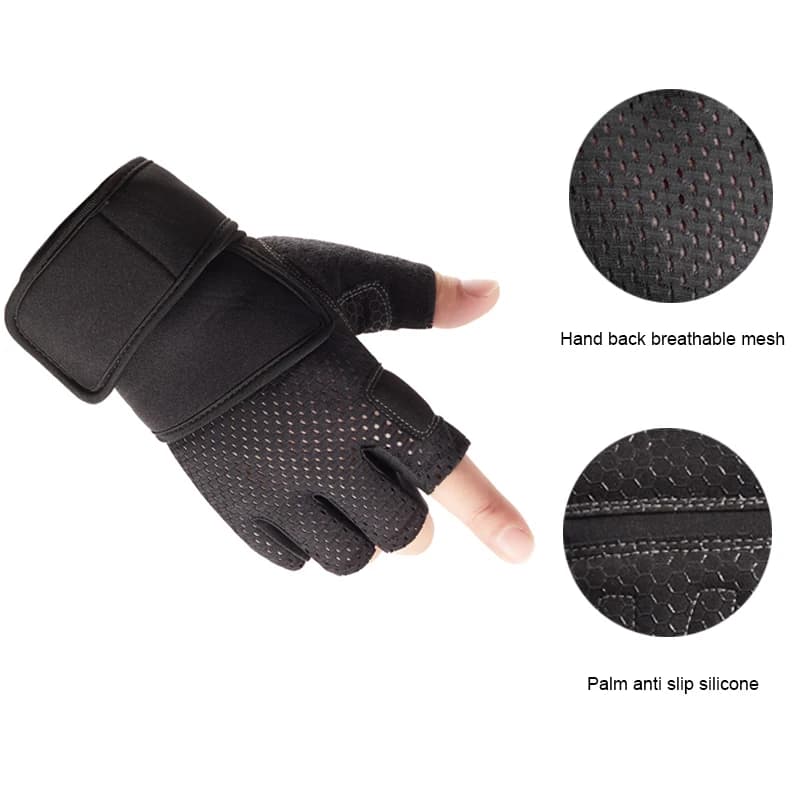 Weightlifting Gloves with Wrist Support