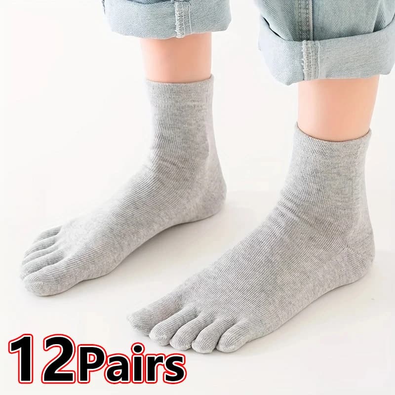 Five Finger Crew Socks