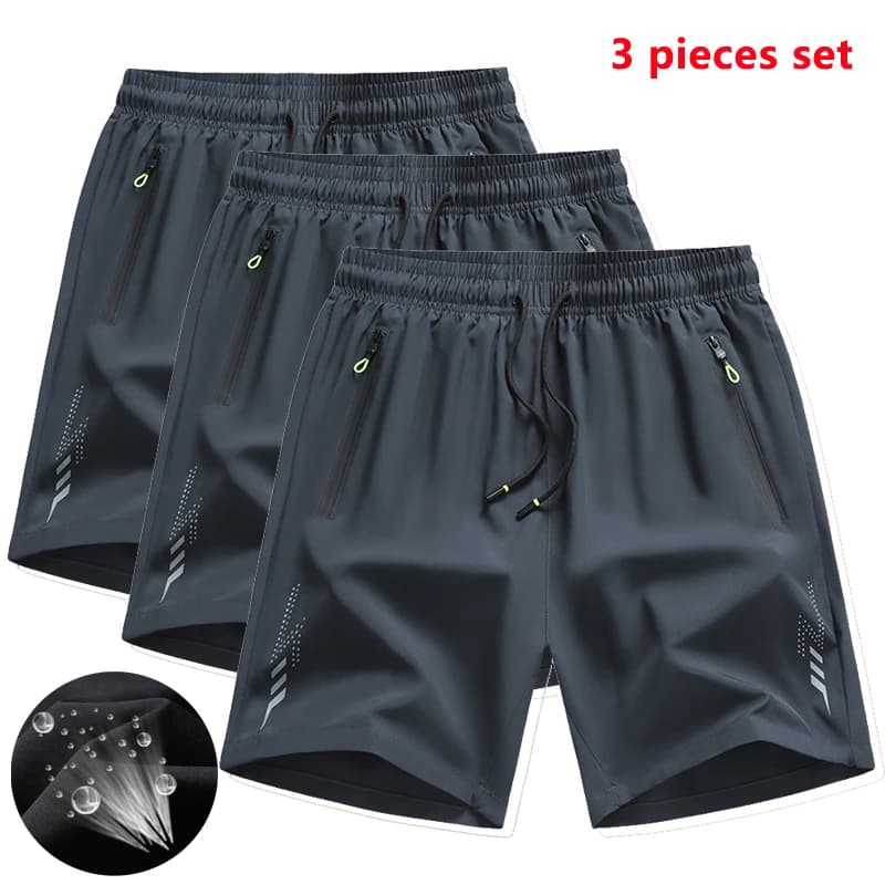 Men's Quick Dry Running Shorts 3-Pack