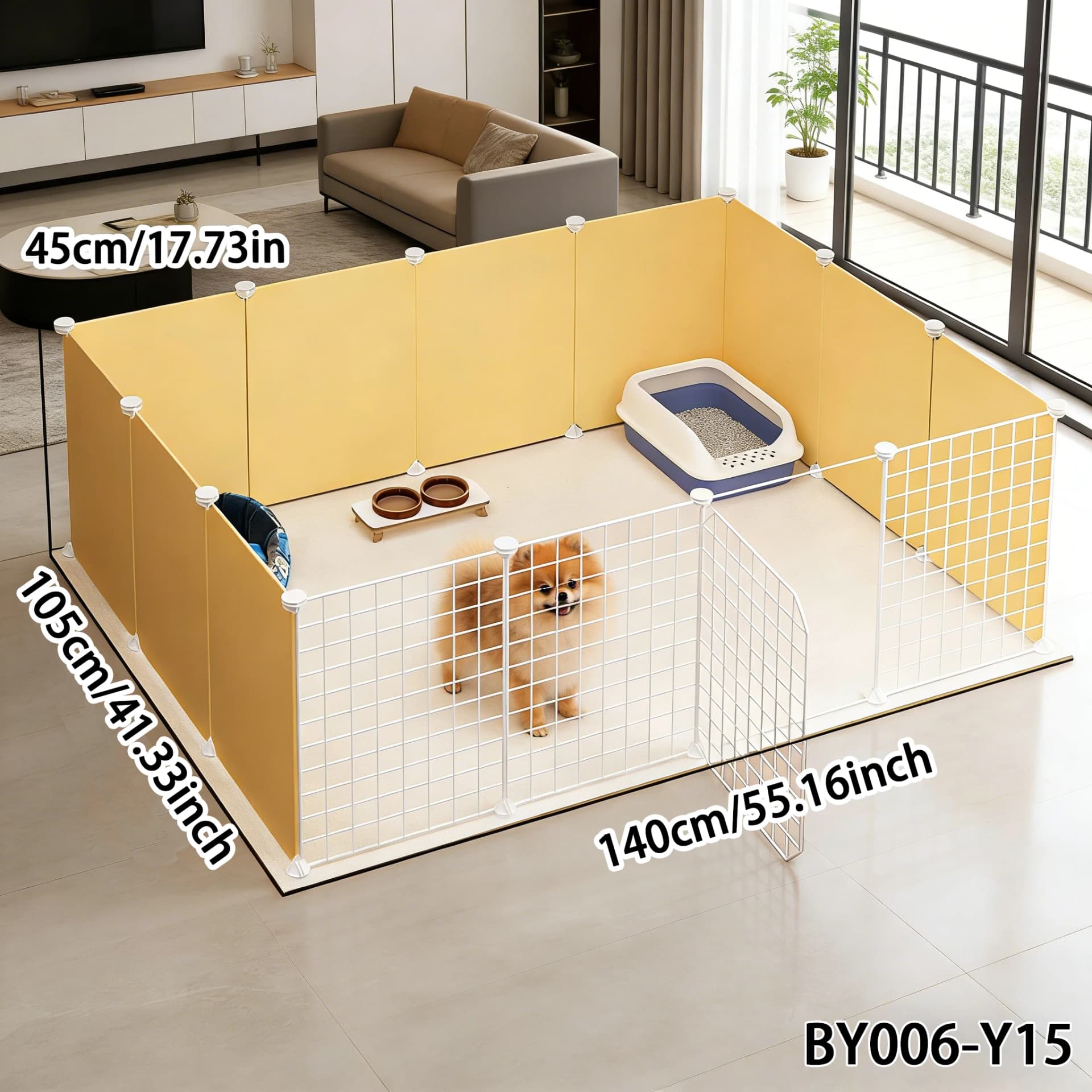 Detachable Indoor Pet Playpen