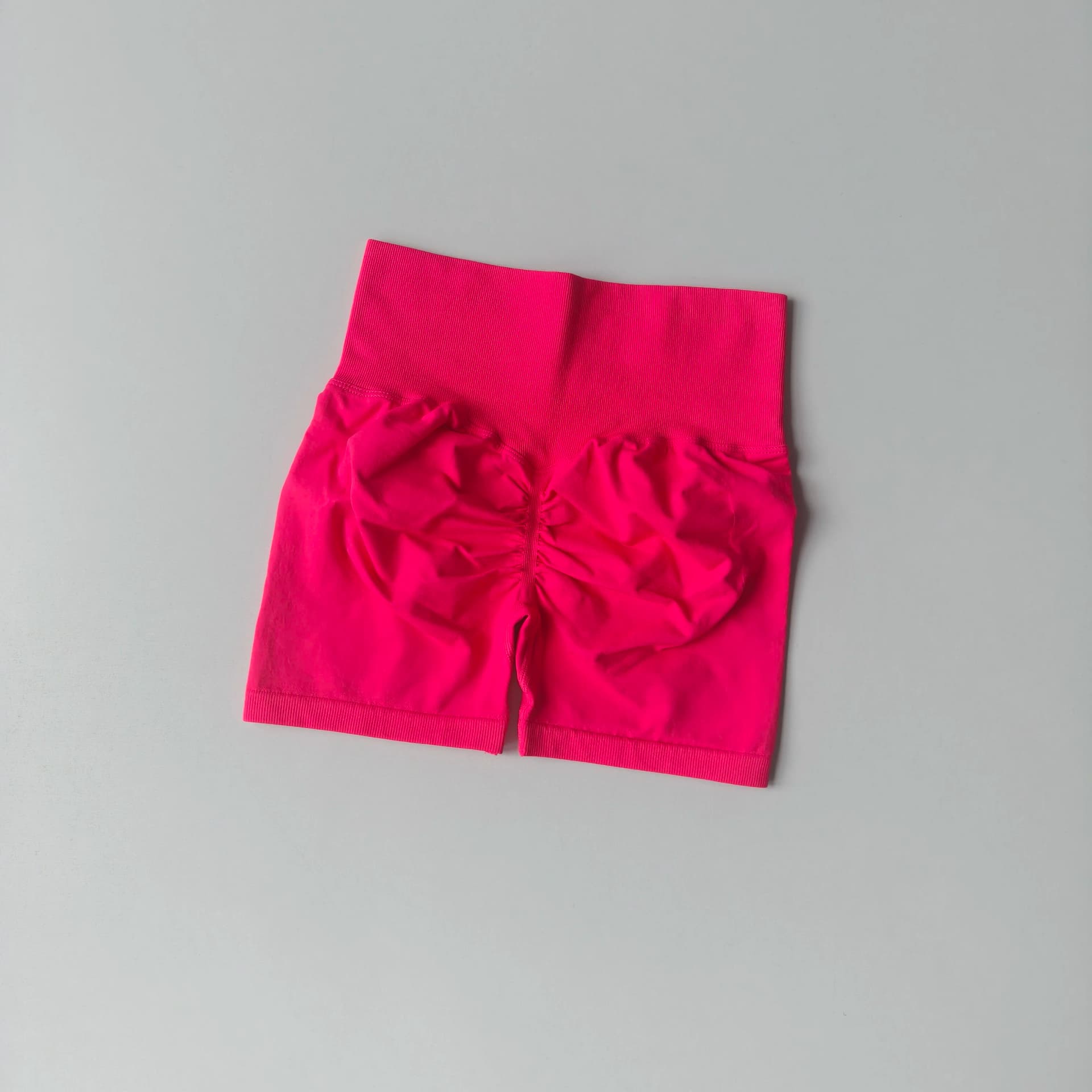 Summer High-Waist Women's Yoga Shorts Breathable Fitness Shorts Butt Lift Sports Running Cycling Push-Up Workout Gym Shorts