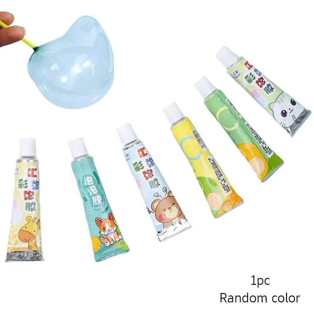 Bubble Blowing Gel Tube Super-Sized Bubbles