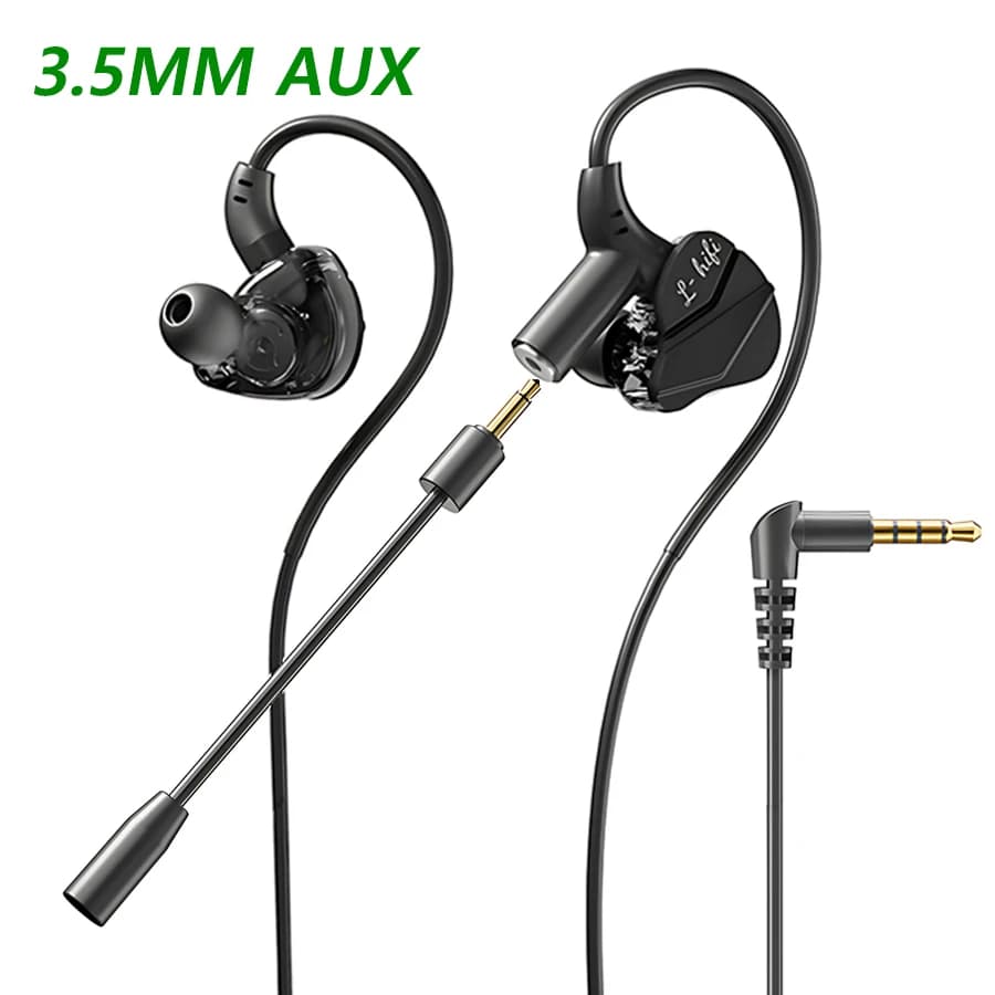 Gaming Earbuds with Dual Microphone 7.1 Surround