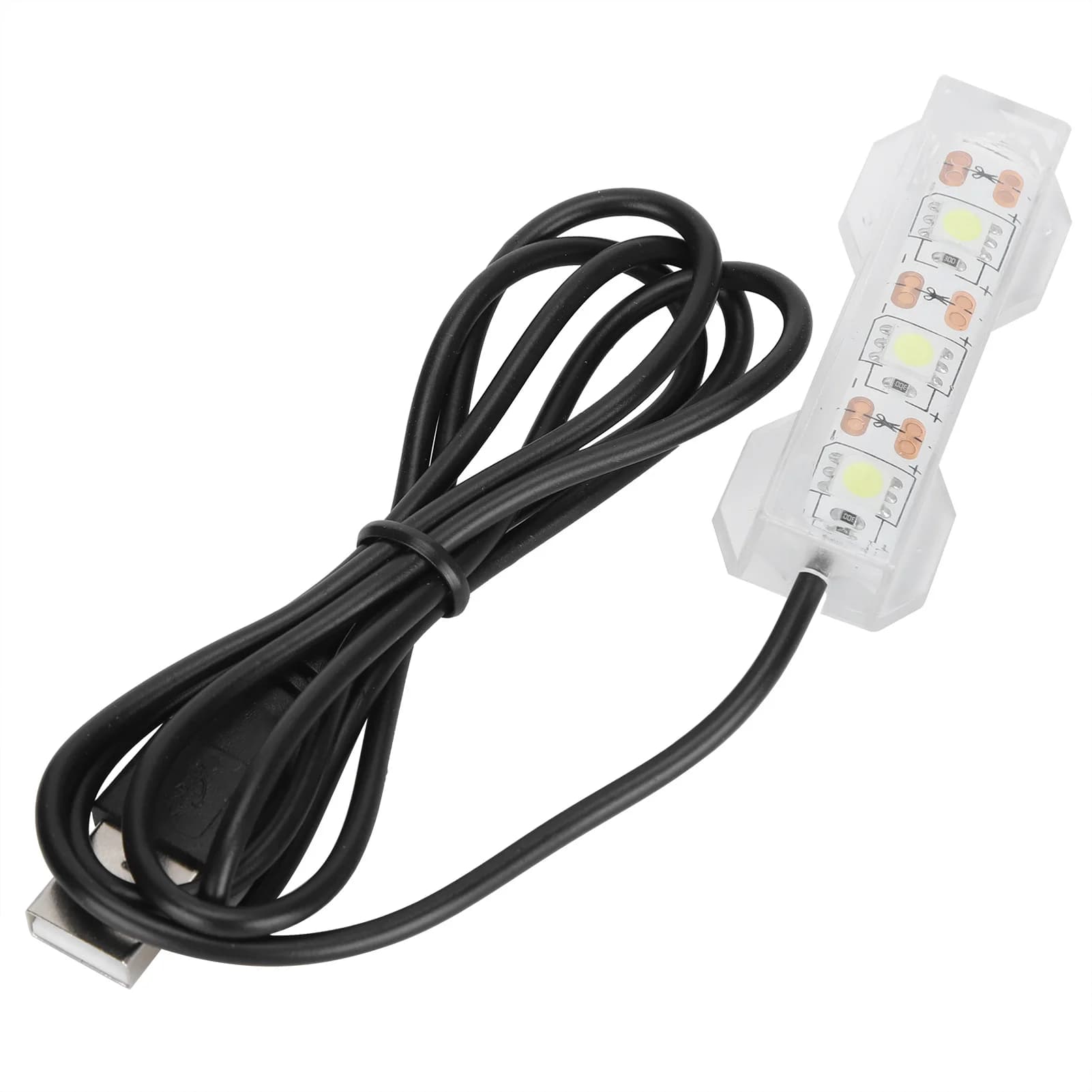 Aquarium Decoration Light Small Aquarium Water Plant Light Desktop Fish  Mini Decoration Soft LED Lamp Small Aquarium Light