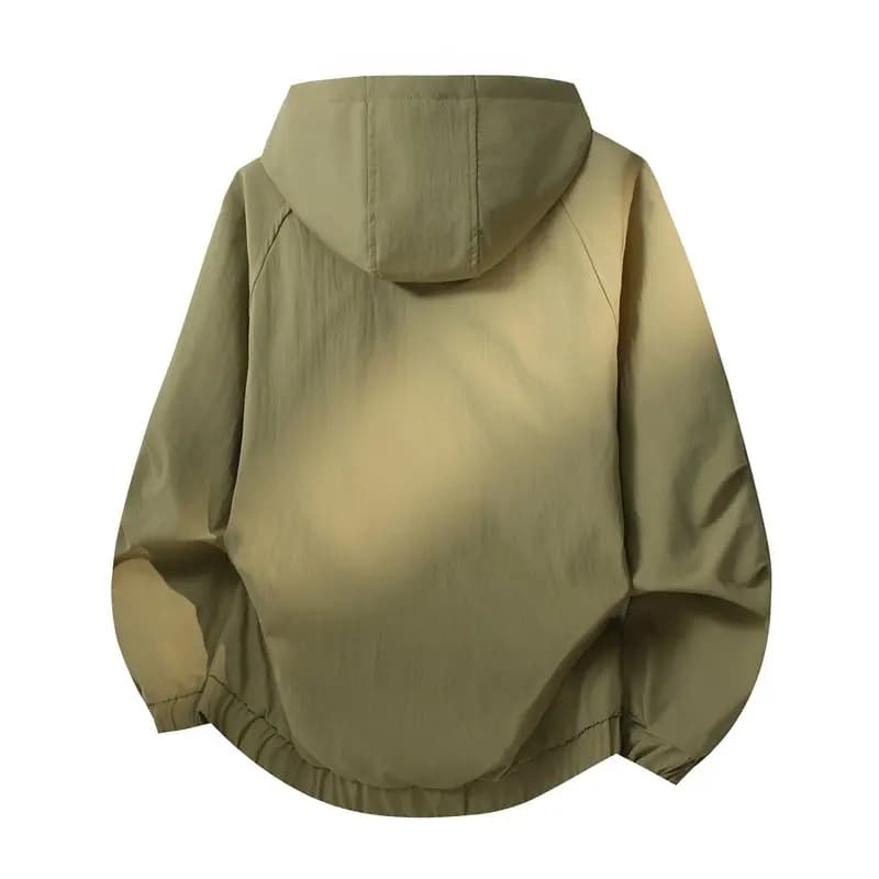Men's Hooded Windbreaker Jacket