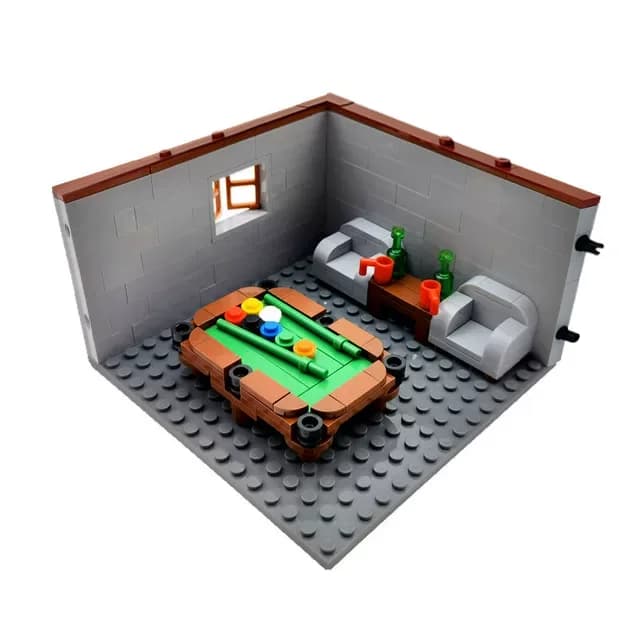 City House Building Blocks Set