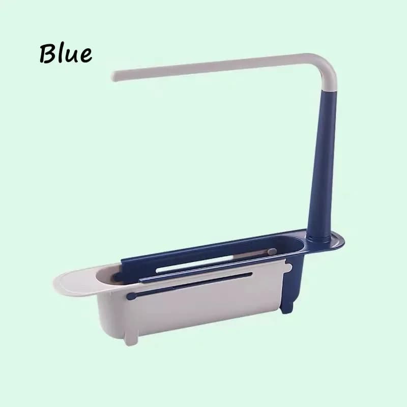 Kitchen Sink Drain Rack Telescopic Sink Shelf Sinks Organizer Soap Sponge Holder Storage Basket Kitchen Gadgets Accessories Tool