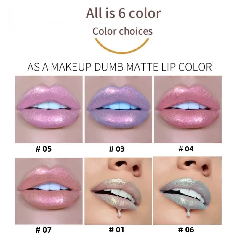 Waterproof Iridescent Lip Gloss