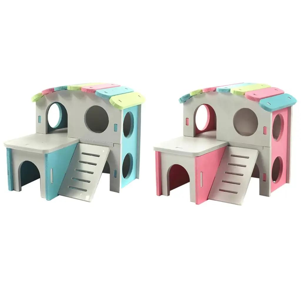 Wooden Small Animal Hideaway Playhouse