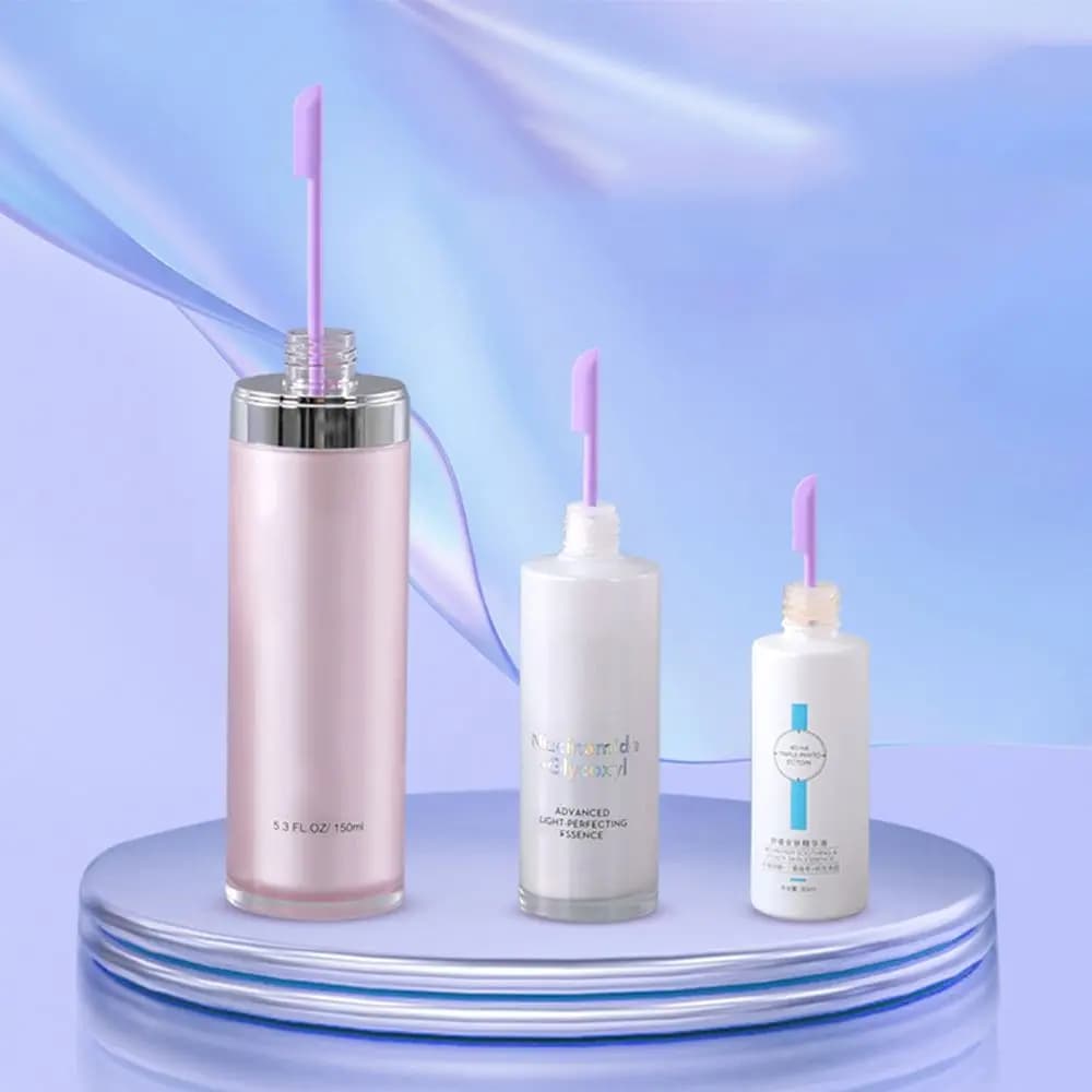 Silicone Makeup Brush and Cosmetic Spatula Set